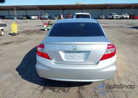 2012 Honda Civic Ex из США, поврежденный, VIN 19XFB2F84CE381456